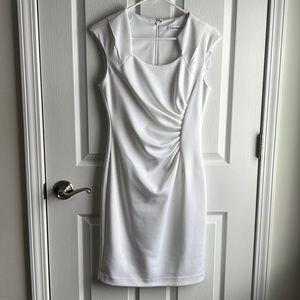White Calvin Klein dress